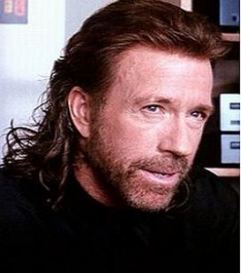 Chuck Norris. The Mullet Hairstyle